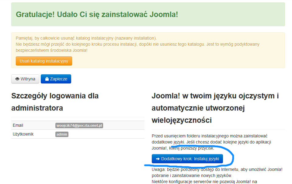 responsywne strony www Lublin na joomla